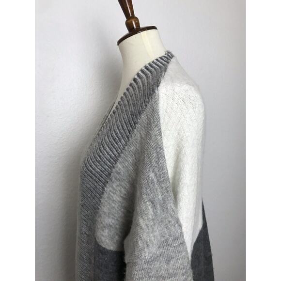 Topshop Cardigan Sweater Open Front Print Stretch Knit - Picture 6 of 12